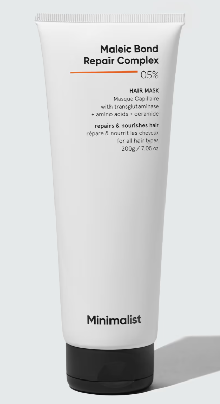 Show details for Minimalist Maleic Bond Repair Complex 5% Hair Mask - 200 GM Picture of Minimalist Maleic Bond Repair Complex 5% Hair Mask - 200 GM