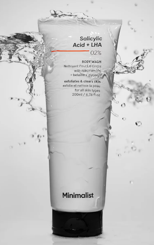 Show details for Minimalist Salicylic Acid + LHA 2% Body Wash - 200 ML Picture of Minimalist Salicylic Acid + LHA 2% Body Wash - 200 ML