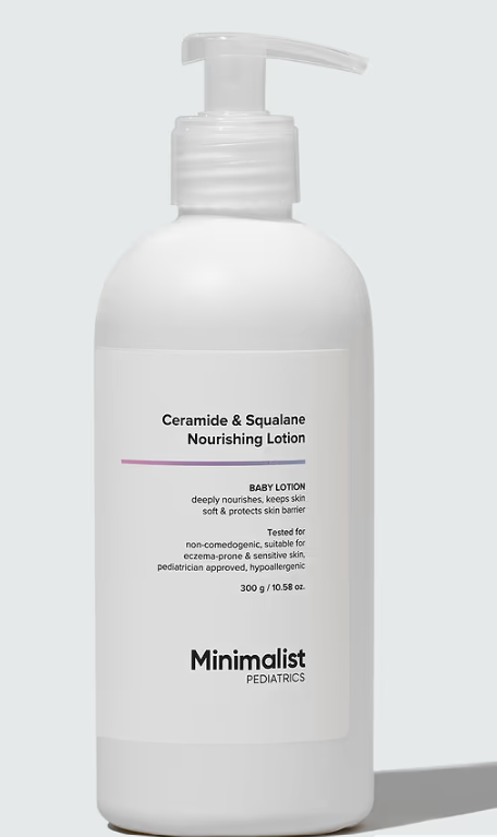 Show details for Minimalist Ceramide & Squalane Nourishing Baby Lotion - 300 GM Picture of Minimalist Ceramide & Squalane Nourishing Baby Lotion - 300 GM