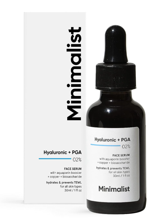 Show details for Minimalist Hyaluronic + PGA 2% Face Serum - 30 ML Picture of Minimalist Hyaluronic + PGA 2% Face Serum - 30 ML