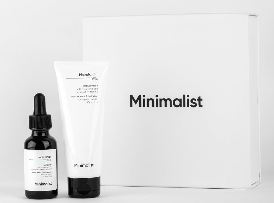 Show details for Minimalist Hydrating & Repairing Skincare - Gift Set  Picture of Minimalist Hydrating & Repairing Skincare - Gift Set