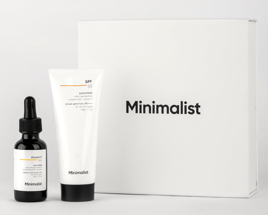 Show details for Minimalist Brightening & SPF Skincare - Gift Set Picture of Minimalist Brightening & SPF Skincare - Gift Set