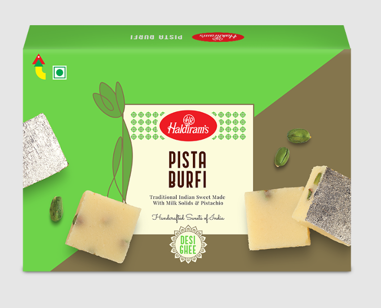 Picture of Haldiram's Pista Burfi - 400 GM