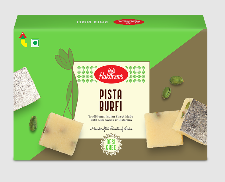 Show details for Haldiram's Pista Burfi - 400 GM Picture of Haldiram's Pista Burfi - 400 GM