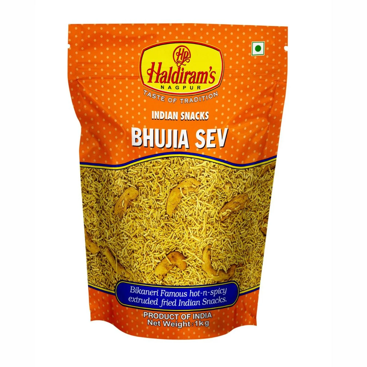 Show details for Haldiram's Namkeen Bhujia Sev - 1 KG Picture of Haldiram's Namkeen Bhujia Sev - 1 KG