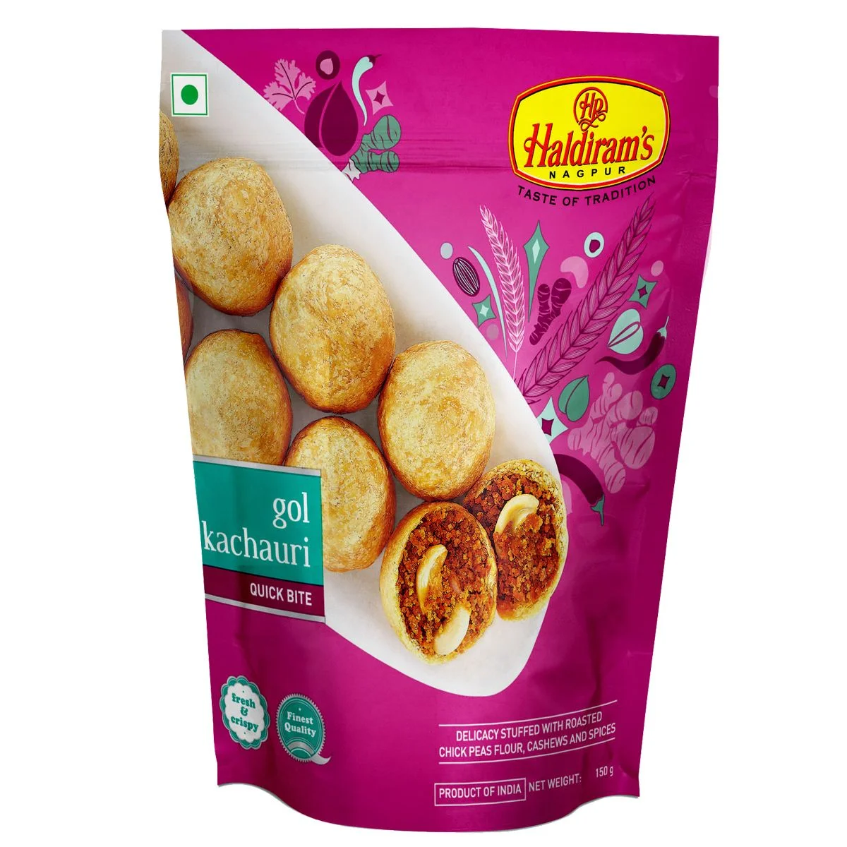 Picture of Haldiram's Gol Kachauri - 200 GM