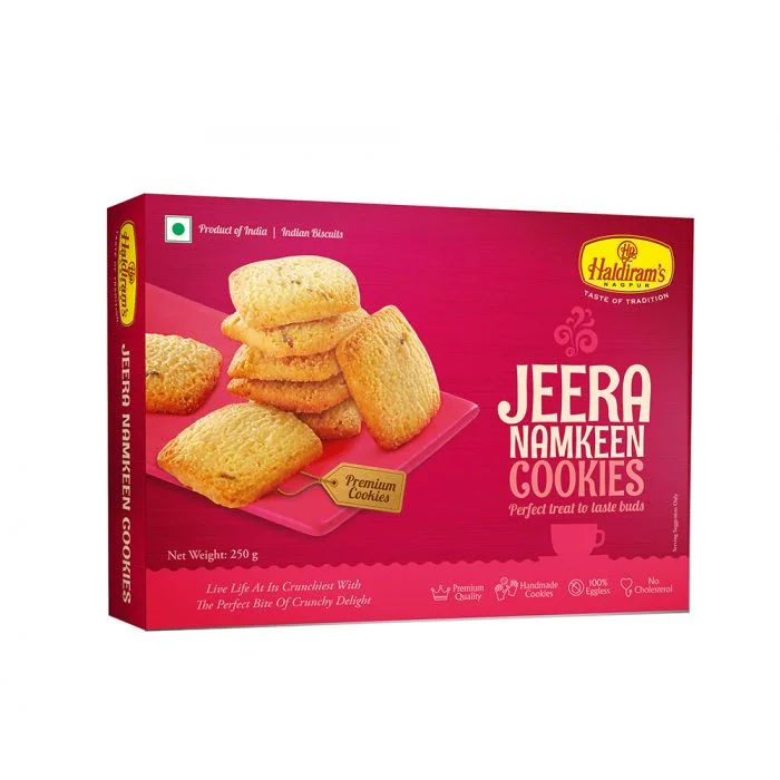 Picture of Haldiram's Nagpur Jeera Namkeen Cookies - 250 GM