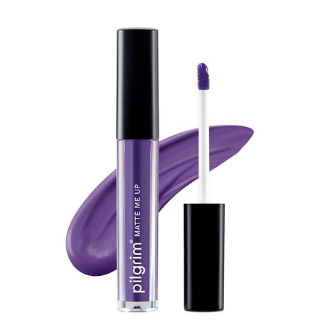 Picture of Pilgrim Liquid Matte Lipstick with Hyaluronic Acid - Purple Lust - 3 ML