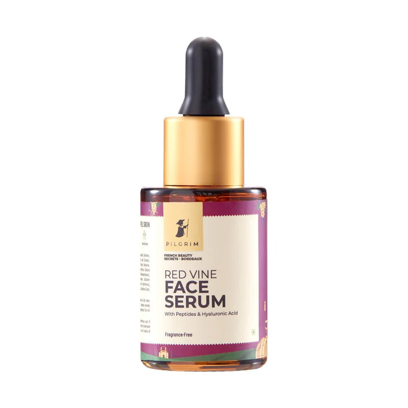 Picture of Pilgrim Red Vine Face Serum For Anti-Ageing - 30 ML