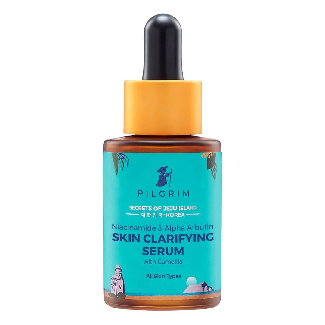 Show details for Pilgrim Niacinamide 5% + Alpha Arbutin 1% Skin Clarifying Serum For Acne & Acne marks - Korean Skin Care - 30 ML Picture of Pilgrim Niacinamide 5% + Alpha Arbutin 1% Skin Clarifying Serum For Acne & Acne marks - Korean Skin Care - 30 ML