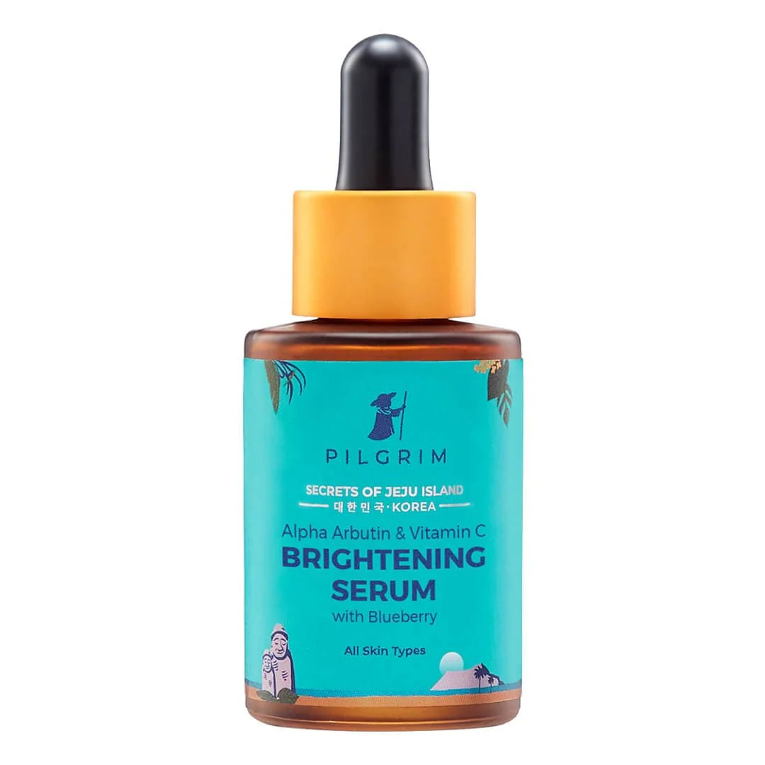 Picture of Pilgrim 2% Alpha Arbutin & 3% Vitamin C Brightening Face Serum For Glowing Skin - Korean Skin Care