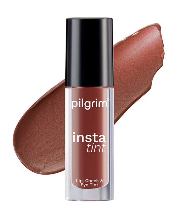 Show details for Pilgrim 3 In 1 Lip, Cheek And Eye Tint With Goodness Of Spanish - The Brown Trend - 03 - 2.5 ML Picture of Pilgrim 3 In 1 Lip, Cheek And Eye Tint With Goodness Of Spanish - The Brown Trend - 03 - 2.5 ML