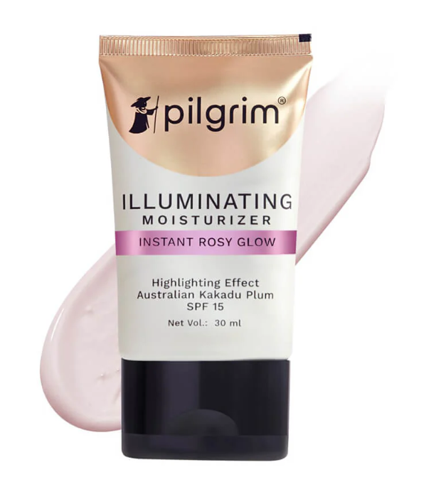 Show details for Pilgrim Illuminating Moisturizer For Instant Rosy Glow & SPF 15 with Australian Kakadu Plum - 30 ML Picture of Pilgrim Illuminating Moisturizer For Instant Rosy Glow & SPF 15 with Australian Kakadu Plum - 30 ML