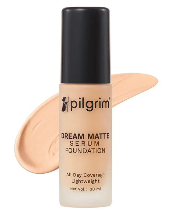 Picture of Pilgrim Dream Matte Serum Foundation With Matte & Poreless All Day Coverage Lightweight - Classic Nude - 30 ML