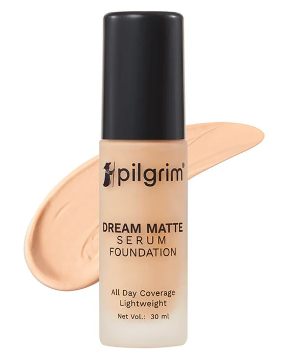 Show details for Pilgrim Dream Matte Serum Foundation With Matte & Poreless All Day Coverage Lightweight - Classic Nude - 30 ML Picture of Pilgrim Dream Matte Serum Foundation With Matte & Poreless All Day Coverage Lightweight - Classic Nude - 30 ML