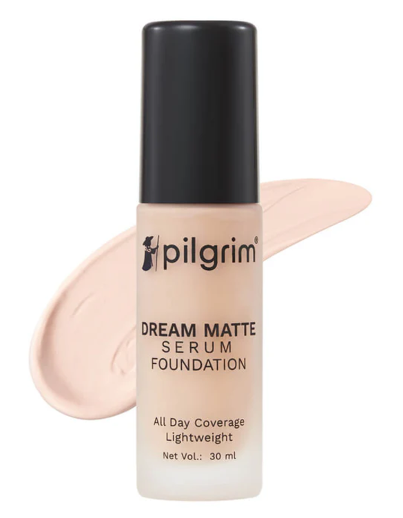 Show details for Pilgrim Dream Matte Serum Foundation With Matte & Poreless All Day Coverage Lightweight - Pure Ivory Picture of Pilgrim Dream Matte Serum Foundation With Matte & Poreless All Day Coverage Lightweight - Pure Ivory