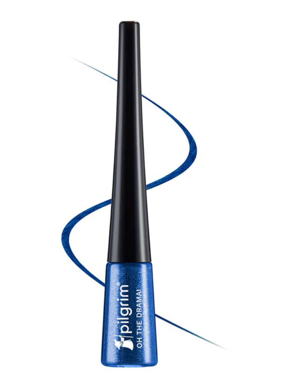 Picture of Pilgrim Metallic Eyeliner Blue Rebel, Long Lasting & Smudge Proof Enriched With Argan Oil - 3.5 ML