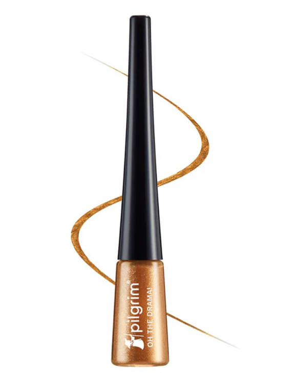 Picture of Pilgrim Metallic Eyeliner Boldly Bronze, Long Lasting & Smudge Proof Enriched With Argan Oil - 3.5 ML