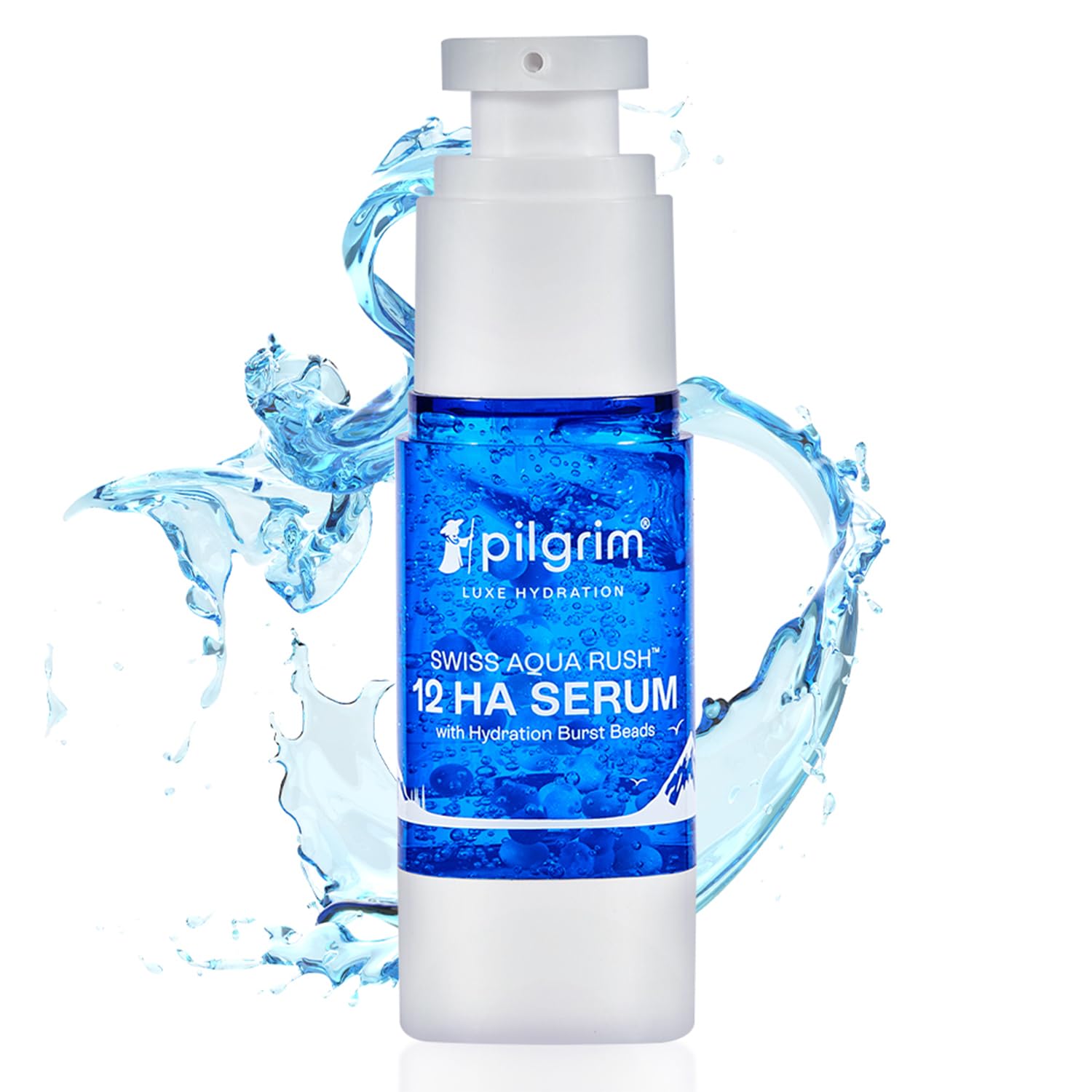 Picture of Pilgrim Swiss Aqua Rush 12 HA Serum with Hydration Burst Beads - 30 ML