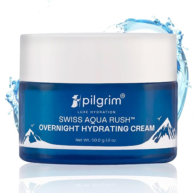 Picture of Pilgrim Overnight Hydrating Face Cream For Intense Hydration - 50 GM