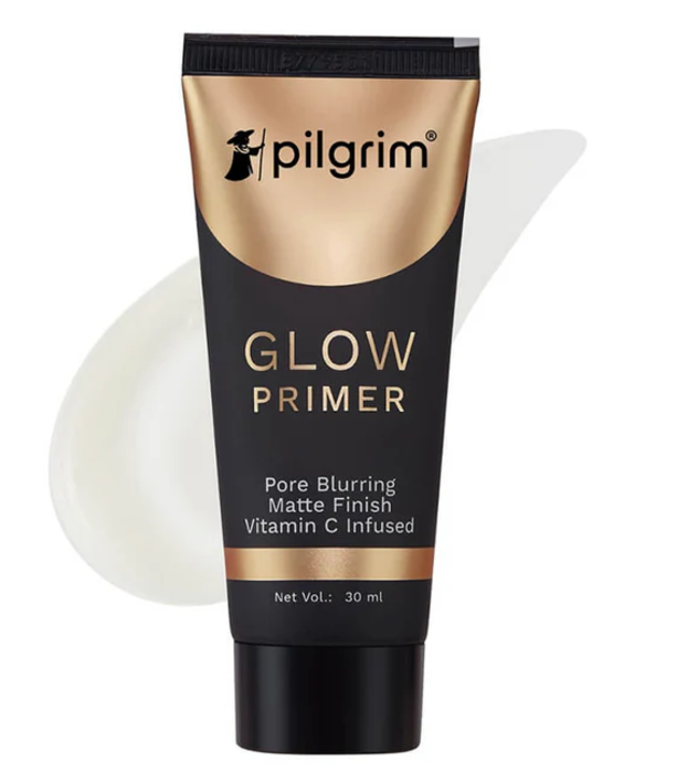 Show details for Pilgrim Glow Primer Pore Blurring Matte Finish Vitamin C Infused - 30 ML Picture of Pilgrim Glow Primer Pore Blurring Matte Finish Vitamin C Infused - 30 ML