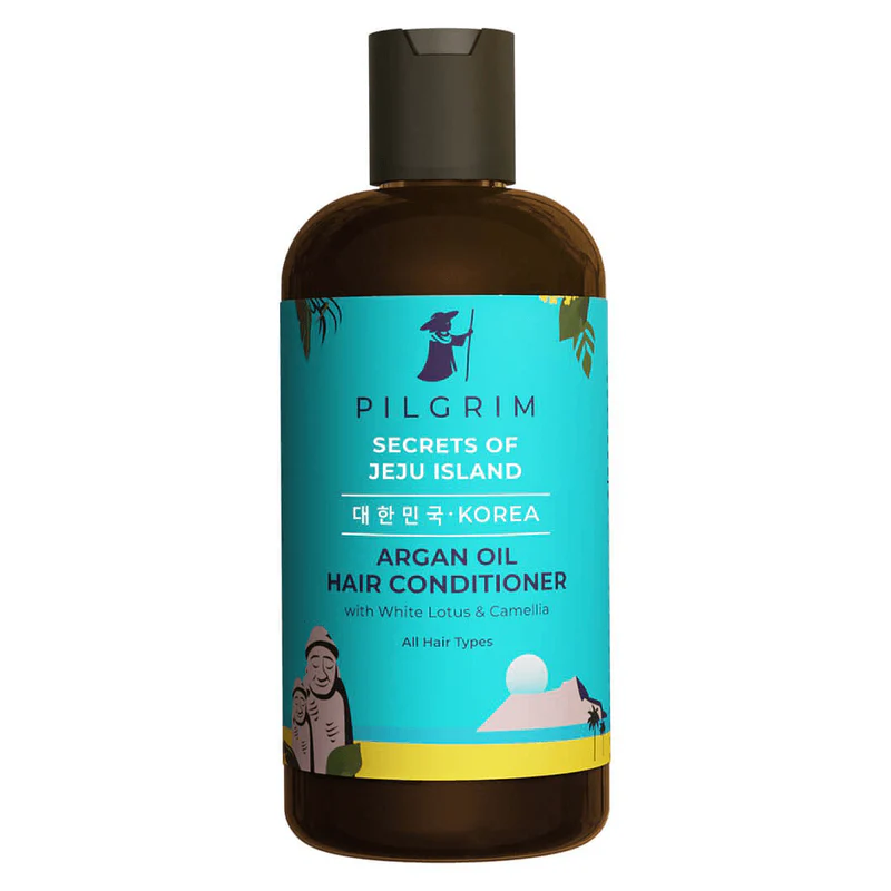 Show details for Pilgrim Korean Argan Oil Hair Conditioner with White Lotus & Camellia - 200 ML Picture of Pilgrim Korean Argan Oil Hair Conditioner with White Lotus & Camellia - 200 ML