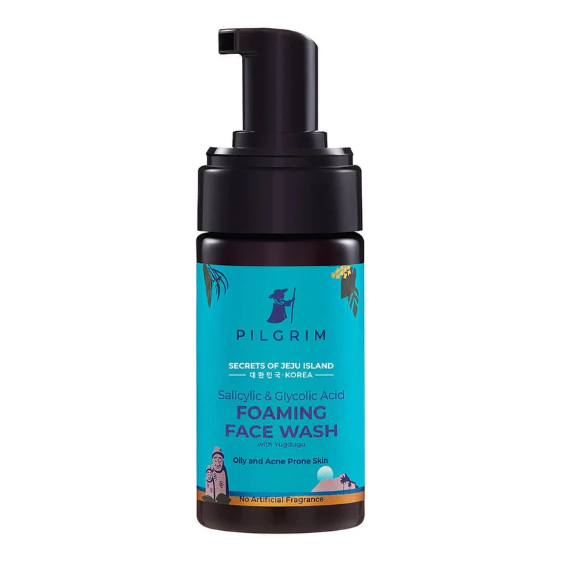 Show details for Pilgrim Korean 1.5% Salicylic (Bha) & 2% Glycolic Acid (Aha) Foaming Face Wash For Oily & Acne-Prone Skin - Korean Skin Care - 120 ML Picture of Pilgrim Korean 1.5% Salicylic (Bha) & 2% Glycolic Acid (Aha) Foaming Face Wash For Oily & Acne-Prone Skin - Korean Skin Care - 120 ML