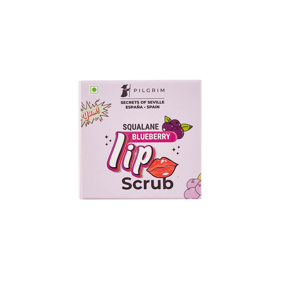 Show details for Pilgrim Spanish Lip Scrub (Blueberry) For Dark Lips, Gentle Exfoliation, Hydrated, Smooth & Soft Lips - 8 GM Picture of Pilgrim Spanish Lip Scrub (Blueberry) For Dark Lips, Gentle Exfoliation, Hydrated, Smooth & Soft Lips - 8 GM