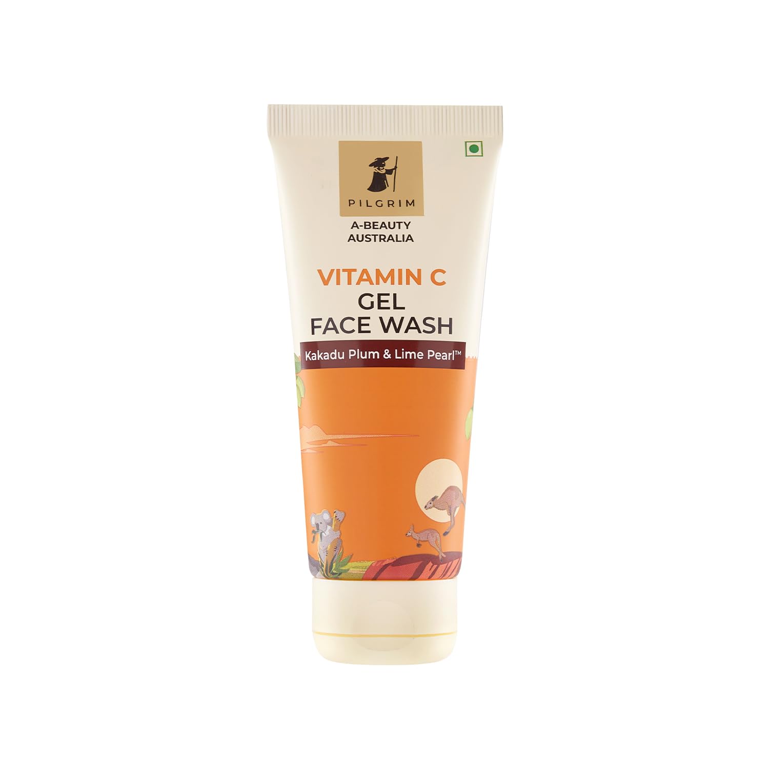 Show details for Pilgrim Australian Vitamin C Gel Face Wash with Kakadu Plum & Lime Pearl For Radiant & Glowing Skin - 100 ML Picture of Pilgrim Australian Vitamin C Gel Face Wash with Kakadu Plum & Lime Pearl For Radiant & Glowing Skin - 100 ML