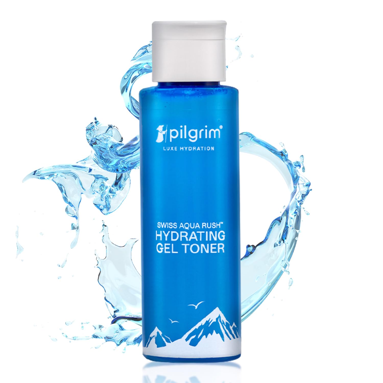 Picture of Pilgrim Swiss Aqua Rush Hydrating Gel Toner For Glowing Skin, Long Lasting Hydration Plump & Healthy Skin - 100 ML