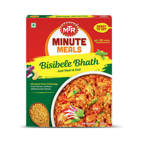Show details for MTR Read To Eat Bisibele Bhath - 300 GM Picture of MTR Read To Eat Bisibele Bhath - 300 GM