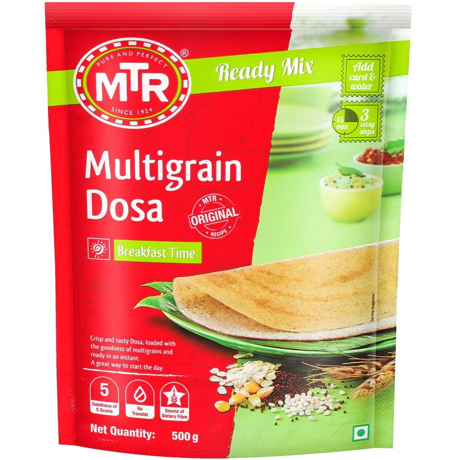 Show details for MTR Multigrain Dosa Mix - 500 GM Picture of MTR Multigrain Dosa Mix - 500 GM
