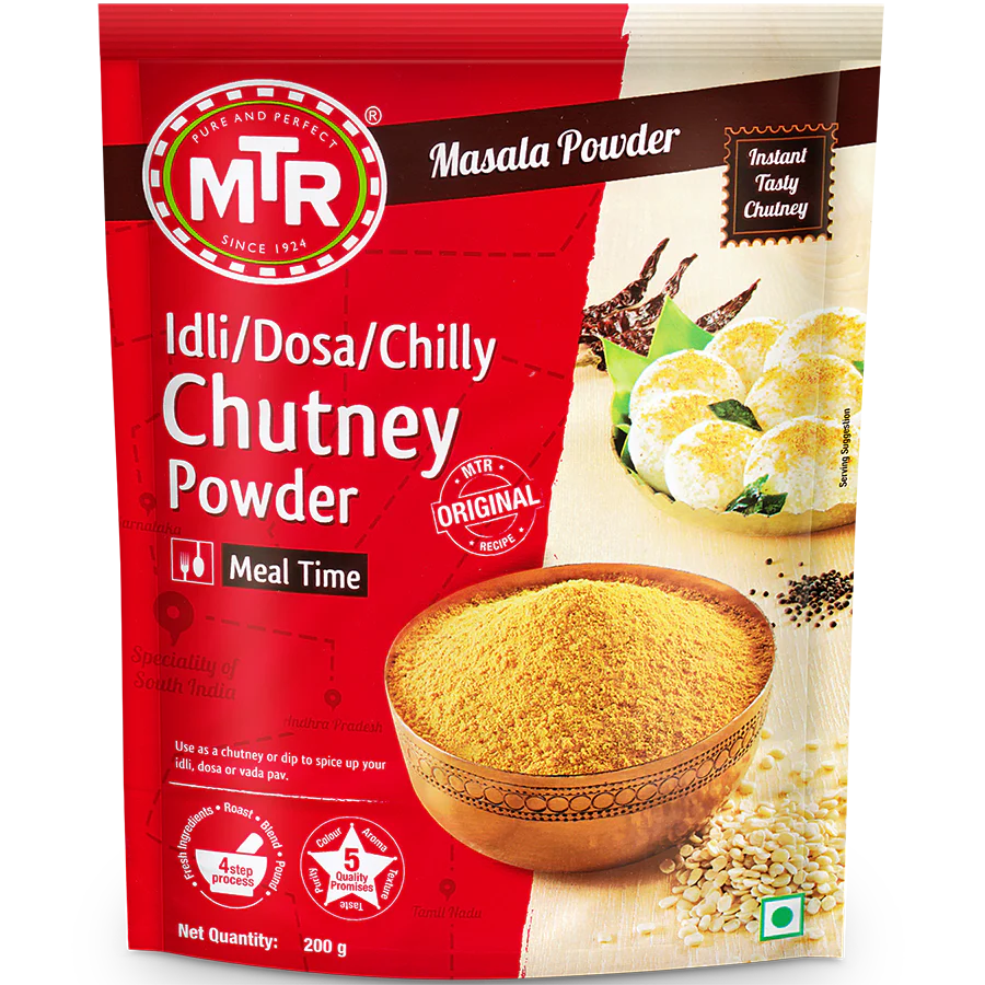 Picture of MTR Idli/Dosa/Chilli - Chutney Powder - 200 GM