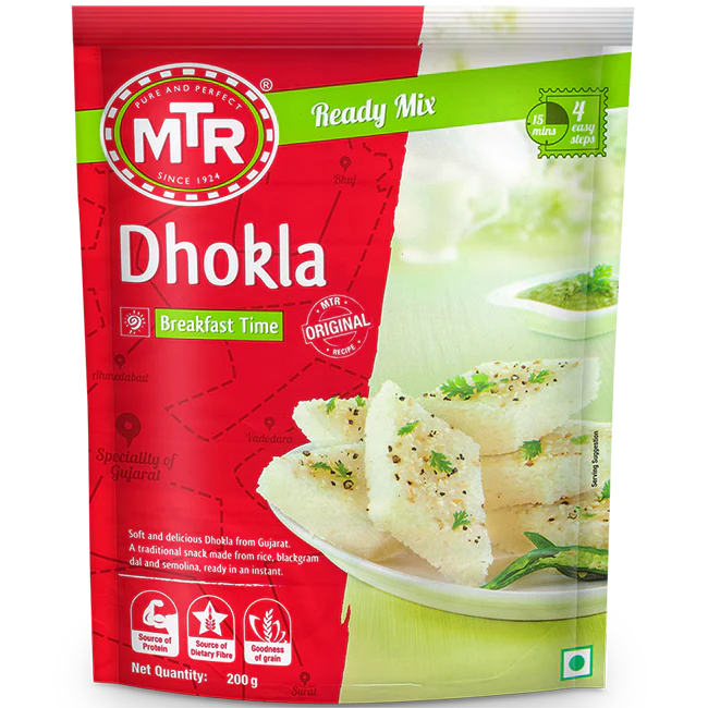 Show details for MTR Instant Dhokla Mix - 200 GM Picture of MTR Instant Dhokla Mix - 200 GM