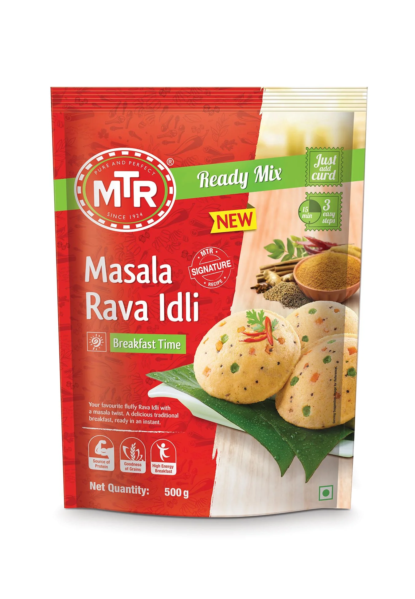Show details for MTR Masala Idli Mix - 500 GM Picture of MTR Masala Idli Mix - 500 GM