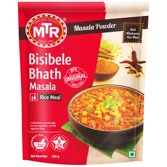 Picture of MTR Bisibele Bhath Masala Powder - 200 GM