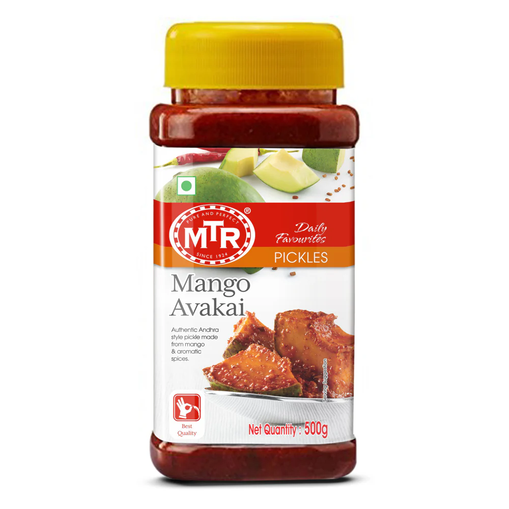 Show details for MTR Mango Avakai Pickle - 500 GM Picture of MTR Mango Avakai Pickle - 500 GM