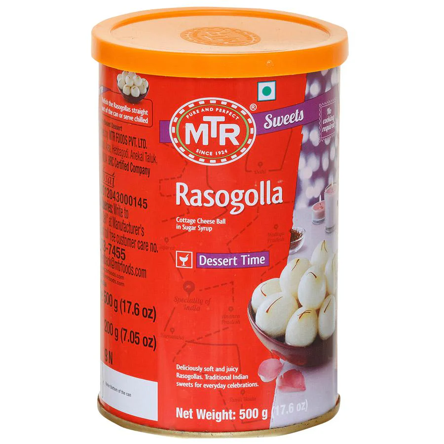 Picture of MTR Rasogolla Tin