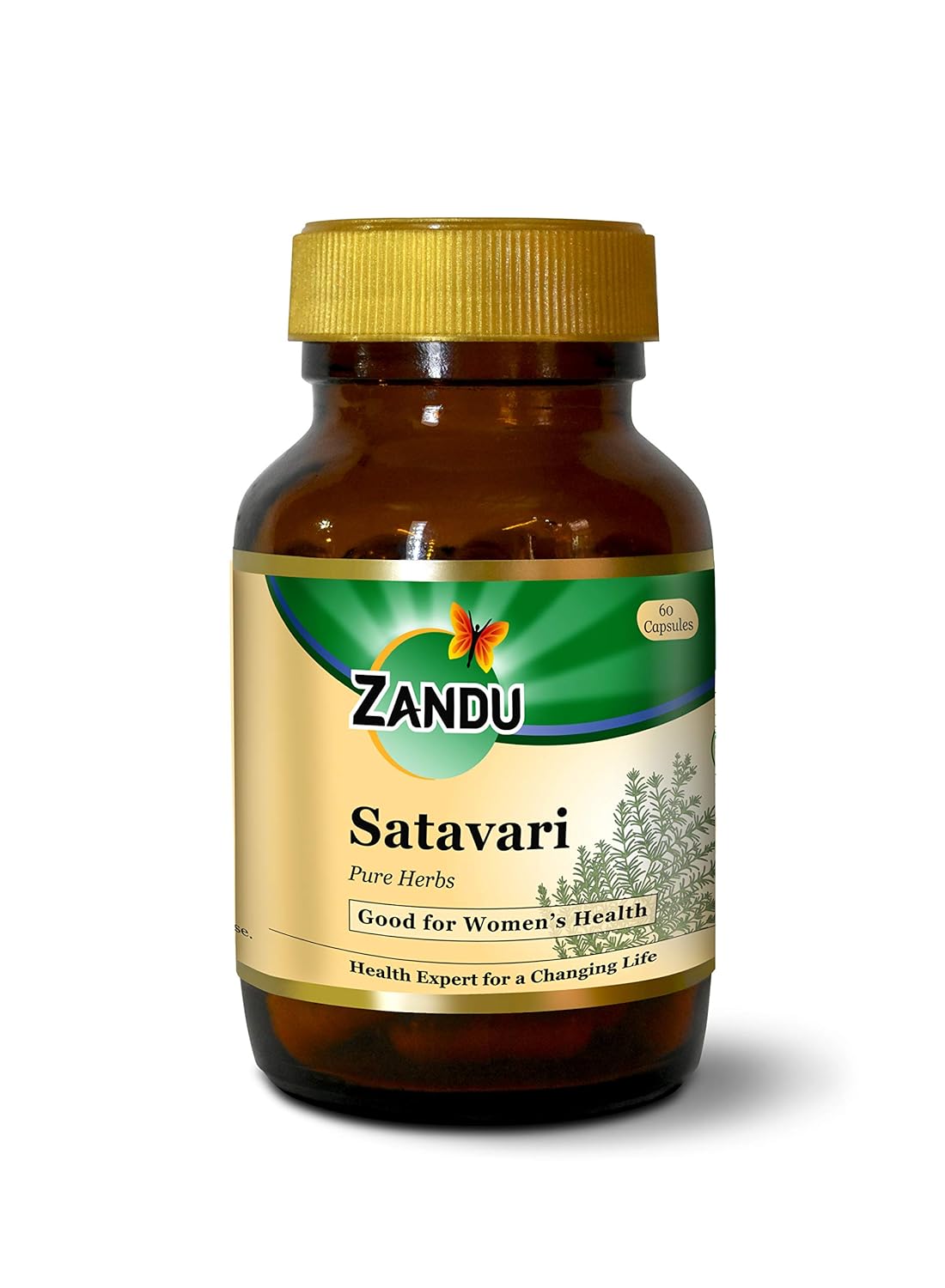 Show details for Zandu Satavari - 60 Caps Picture of Zandu Satavari - 60 Caps