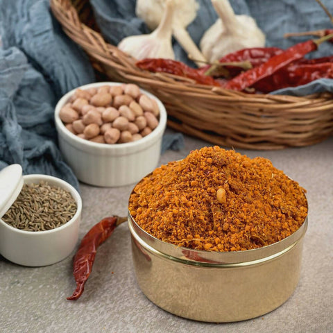 Show details for Vellanki Foods Palli Karam Podi (Peanut Powder) With Garlic - 1 KG Picture of Vellanki Foods Palli Karam Podi (Peanut Powder) With Garlic - 1 KG