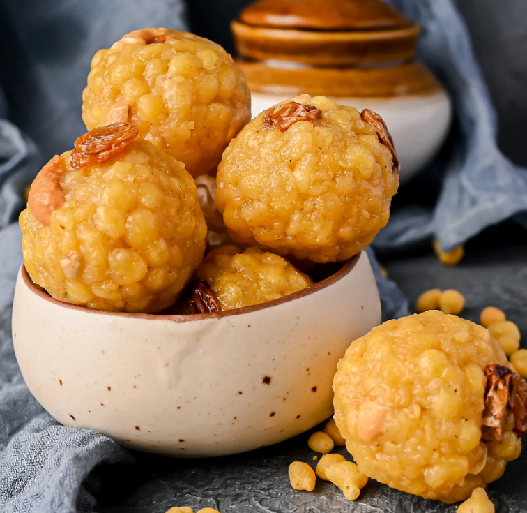 Picture of Vellanki Foods Boondi Laddu - 500 GM