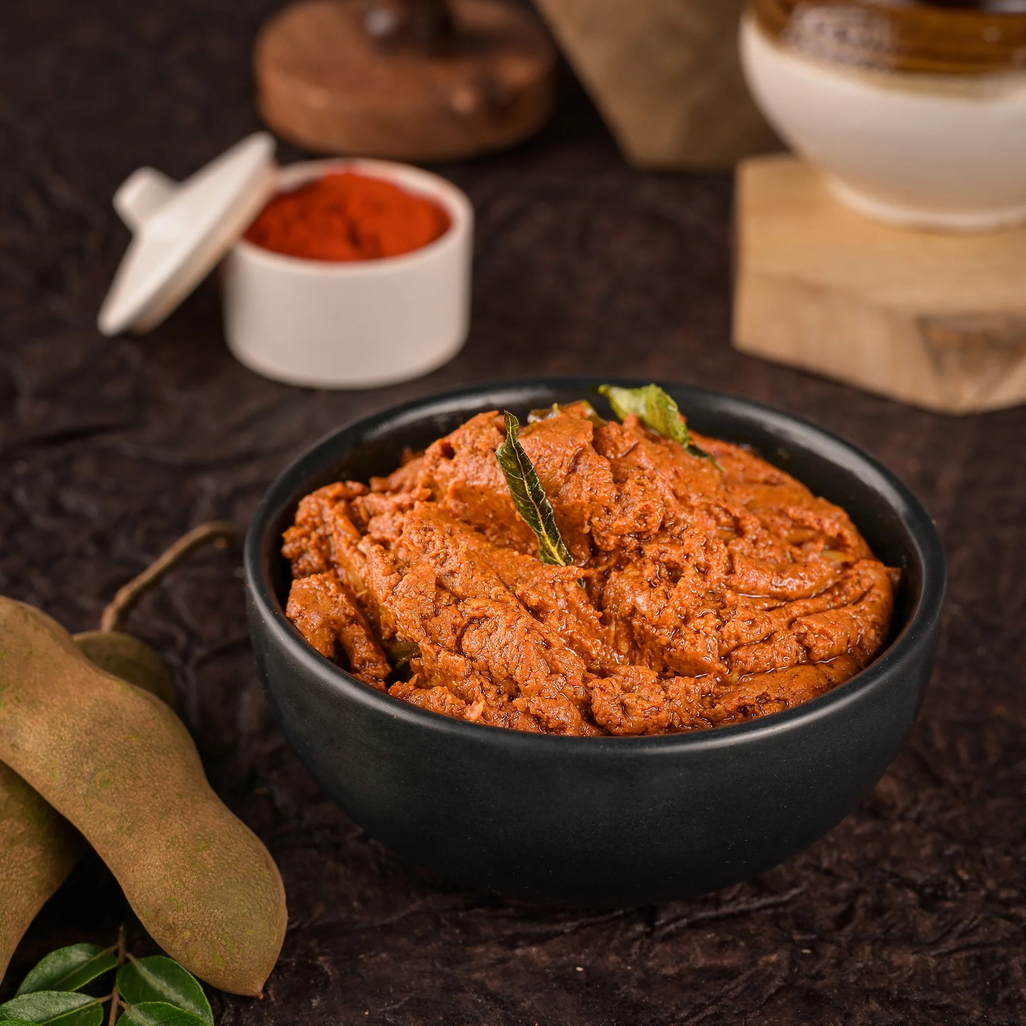 Show details for Vellanki Foods Tamarind Pickle With Garlic - 1 KG Picture of Vellanki Foods Tamarind Pickle With Garlic - 1 KG