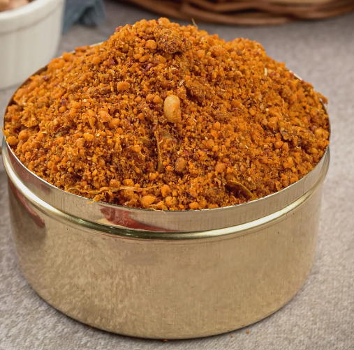 Show details for Vellanki Foods - Palli Karam Podi (Peanut Powder) Without Garlic - 1 KG Picture of Vellanki Foods - Palli Karam Podi (Peanut Powder) Without Garlic - 1 KG