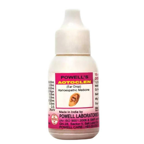 Picture of Powell's Homeopathy Aotoclen Ear Drops - 15 ML