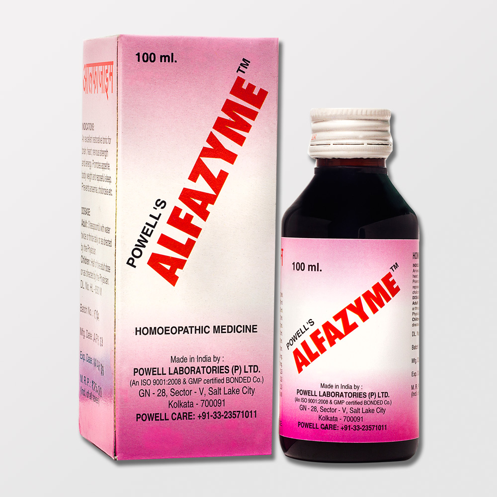 Picture of Powell's Homeopathy Alfazyme Tonic