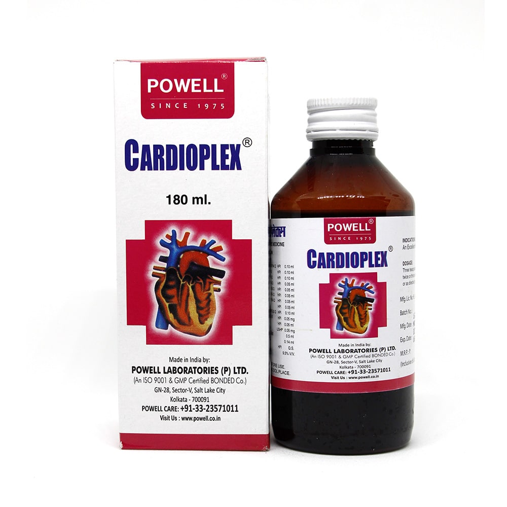 Show details for Powell's Homeopathy Cardioplex Ideal Heart Tonic - 180 ML Picture of Powell's Homeopathy Cardioplex Ideal Heart Tonic - 180 ML