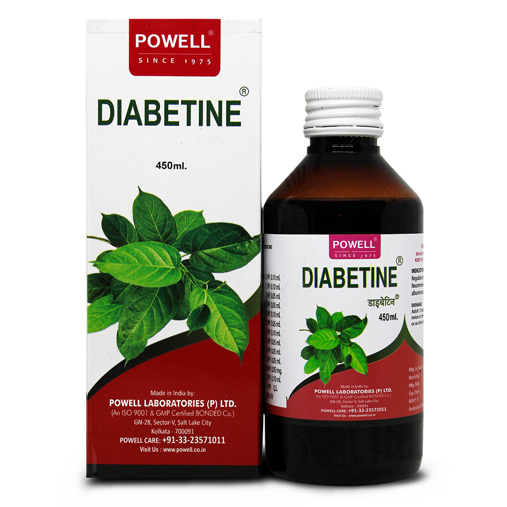 Picture of Powell's Homeopathy Diabetine Syrup - 450 ML