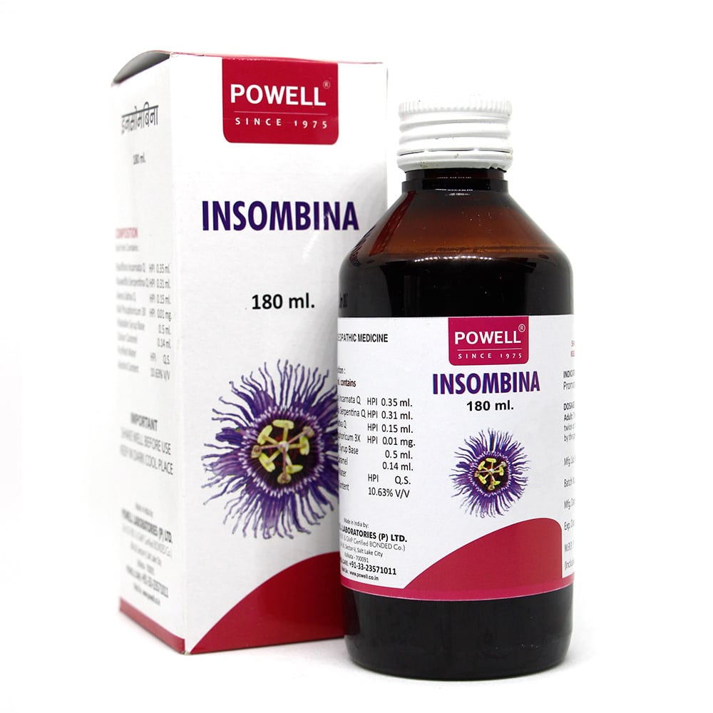 Picture of Powell's Homeopathy Insombina Syrup - 180 ML