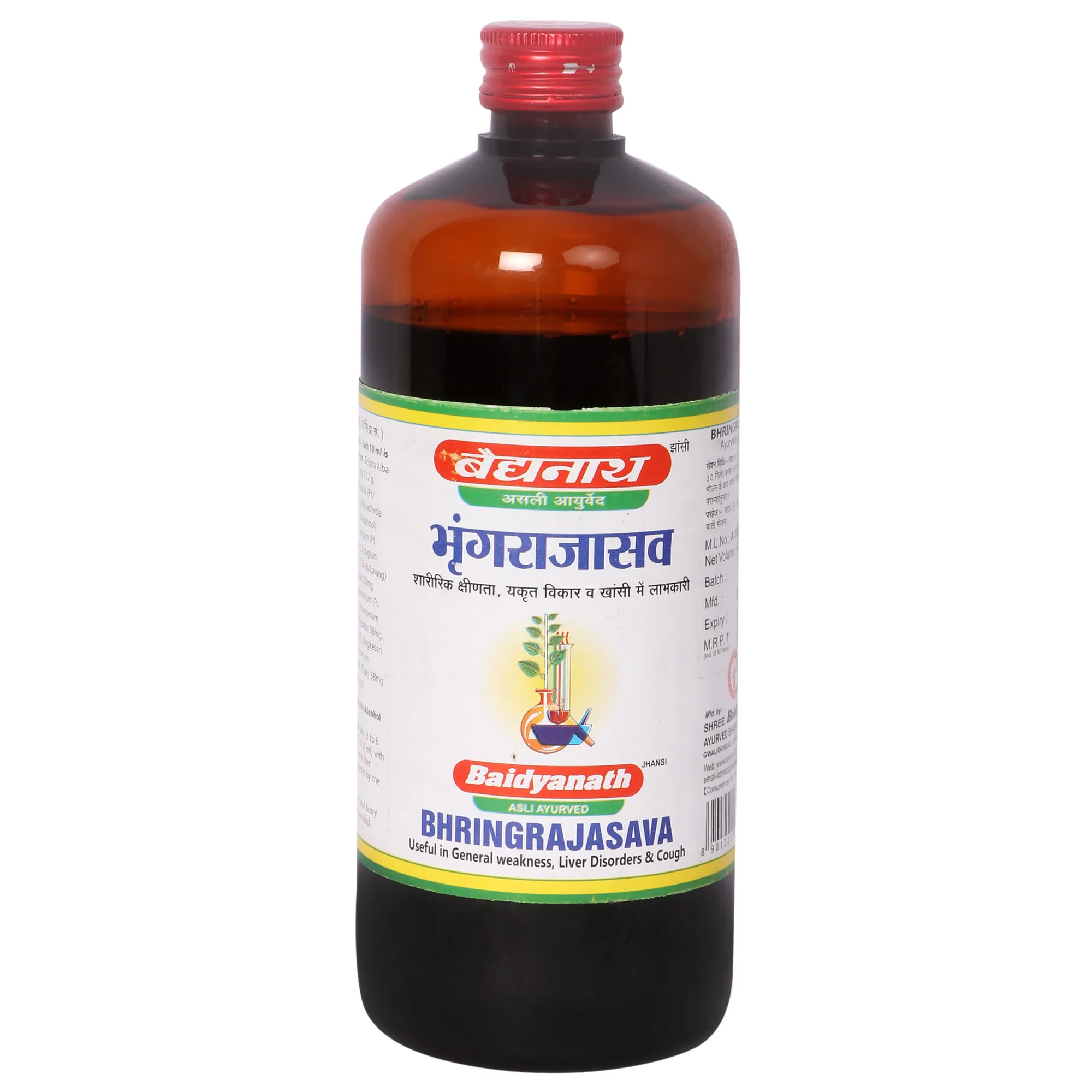 Picture of Baidyanath Bhringrajasava - 450 ml - Pack of 3