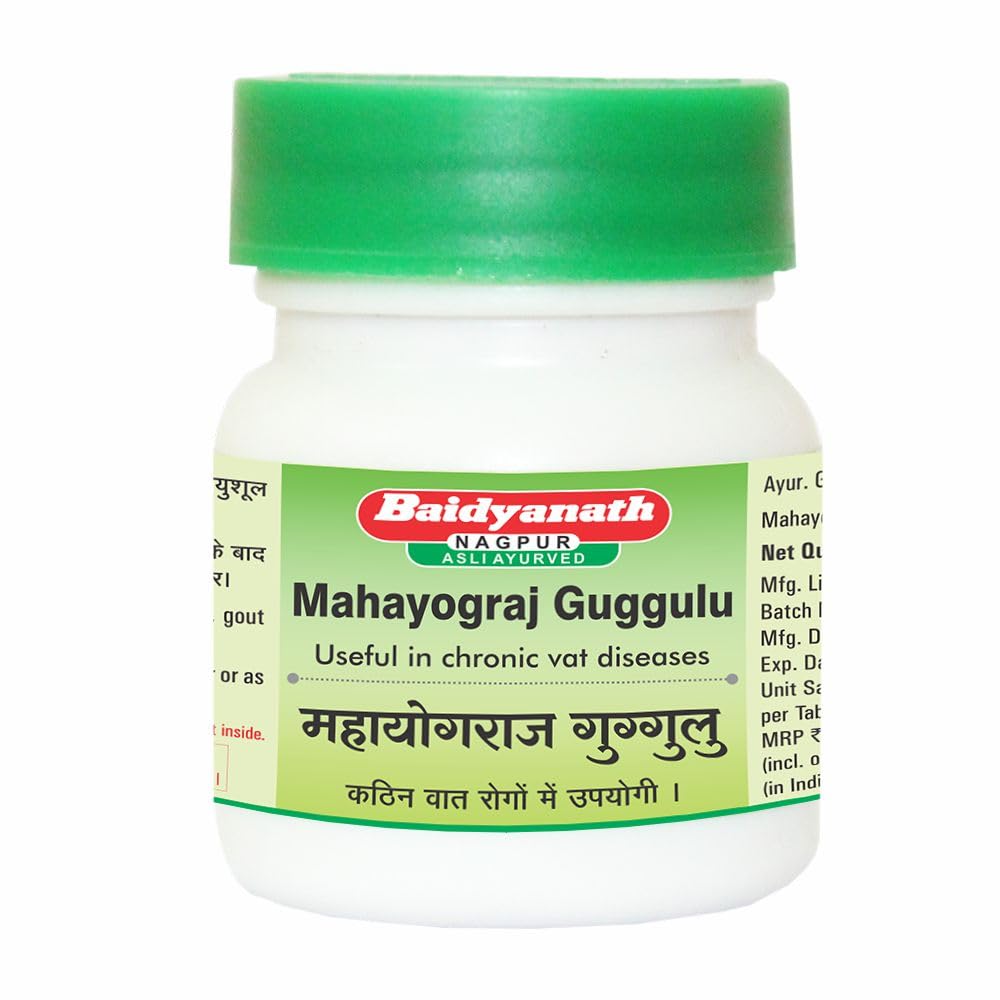 Show details for Baidyanath Mahayograj Guggulu - 40 Tabs Picture of Baidyanath Mahayograj Guggulu - 40 Tabs